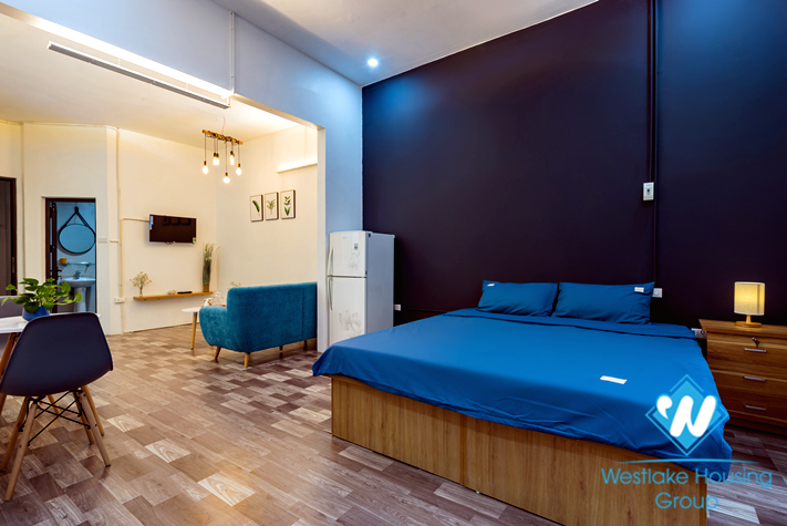 Spacious lovely studio for rent in Tran Phu